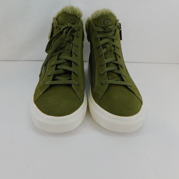 UGG Womens Alameda Mid Zip Burnt Olive Sneaker Size 7 Boot - Picture 3 of 10